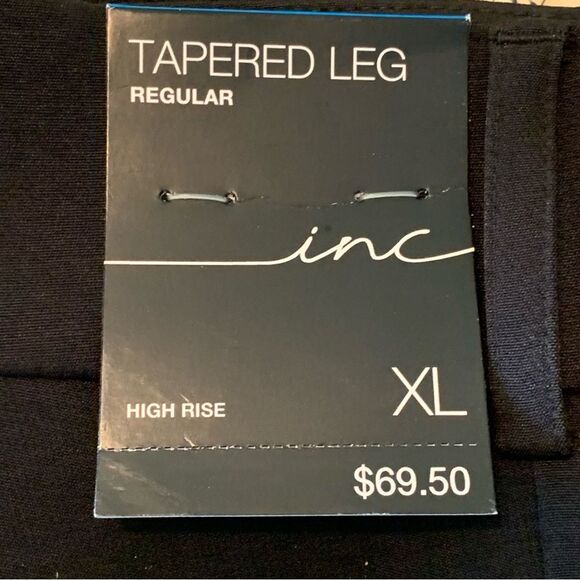 INC INTERNATIONAL CONCEPT Slacks Women’s XL Black High Waist Tapered Leg. - Picture 12 of 16